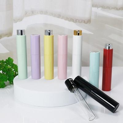 Portable Spray Rotating Bottle 10ml Empty Cosmetic Containers New Mini Perfume Bottle