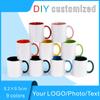 12oz Ceramic Mug Print Picture Photo LOGO Text DIY Customized 350ML Personalized Coffee Milk Cup Creative Present Cute Gift