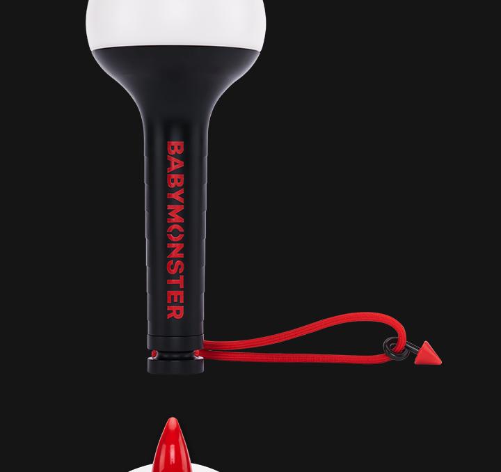 BABYMONSTER OFFIZIELLER Leuchtstab (Oberlicht)