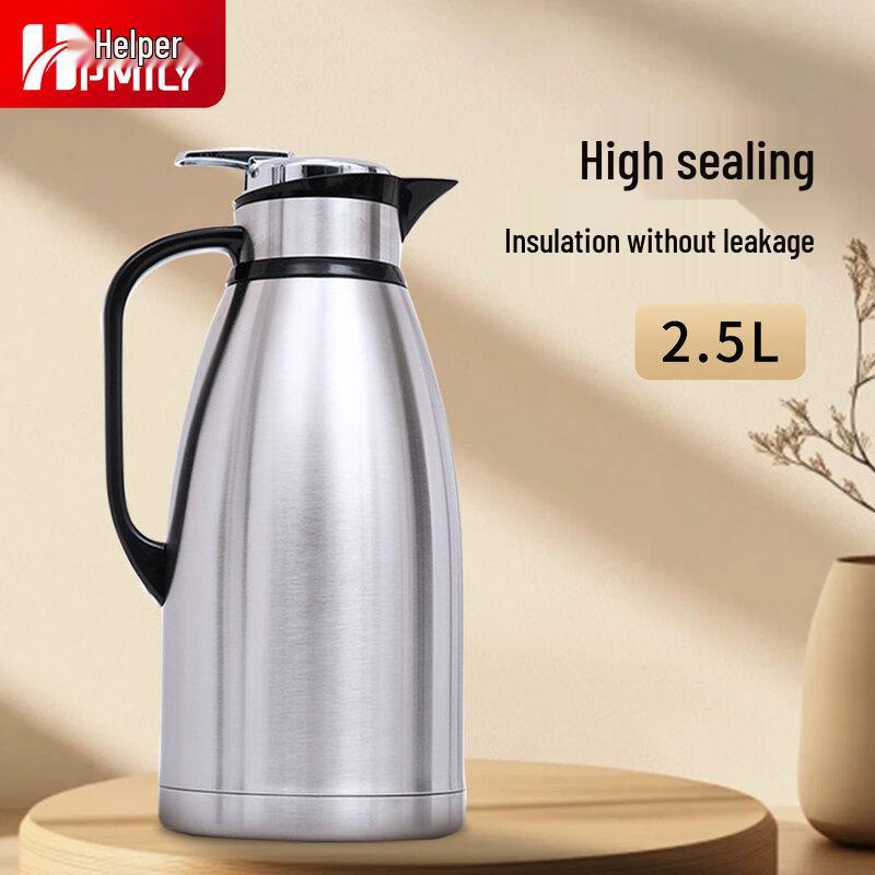 HPMILY 2.5L 304 Stainless Steel Vacuum Insulated Thermos
