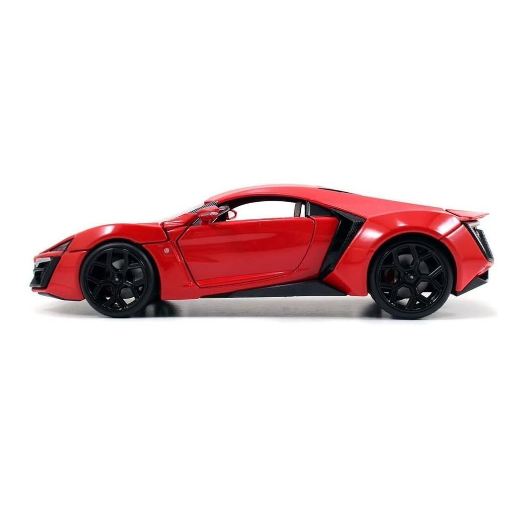 Jada 124 Scale 97377 Fast & Furious - Lykan Hypersport - Red