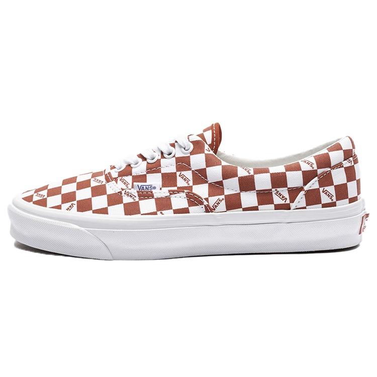 Vans OG Era LX Checkerboard Logo - Racing Red Men s VN0A3CXN9V9 EU 35