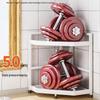 3-Tier Stainless Steel Kitchen Corner Storage Rack