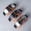 High-Quality Retro Motorcycle Goggles for Bikers with Wide Lens View