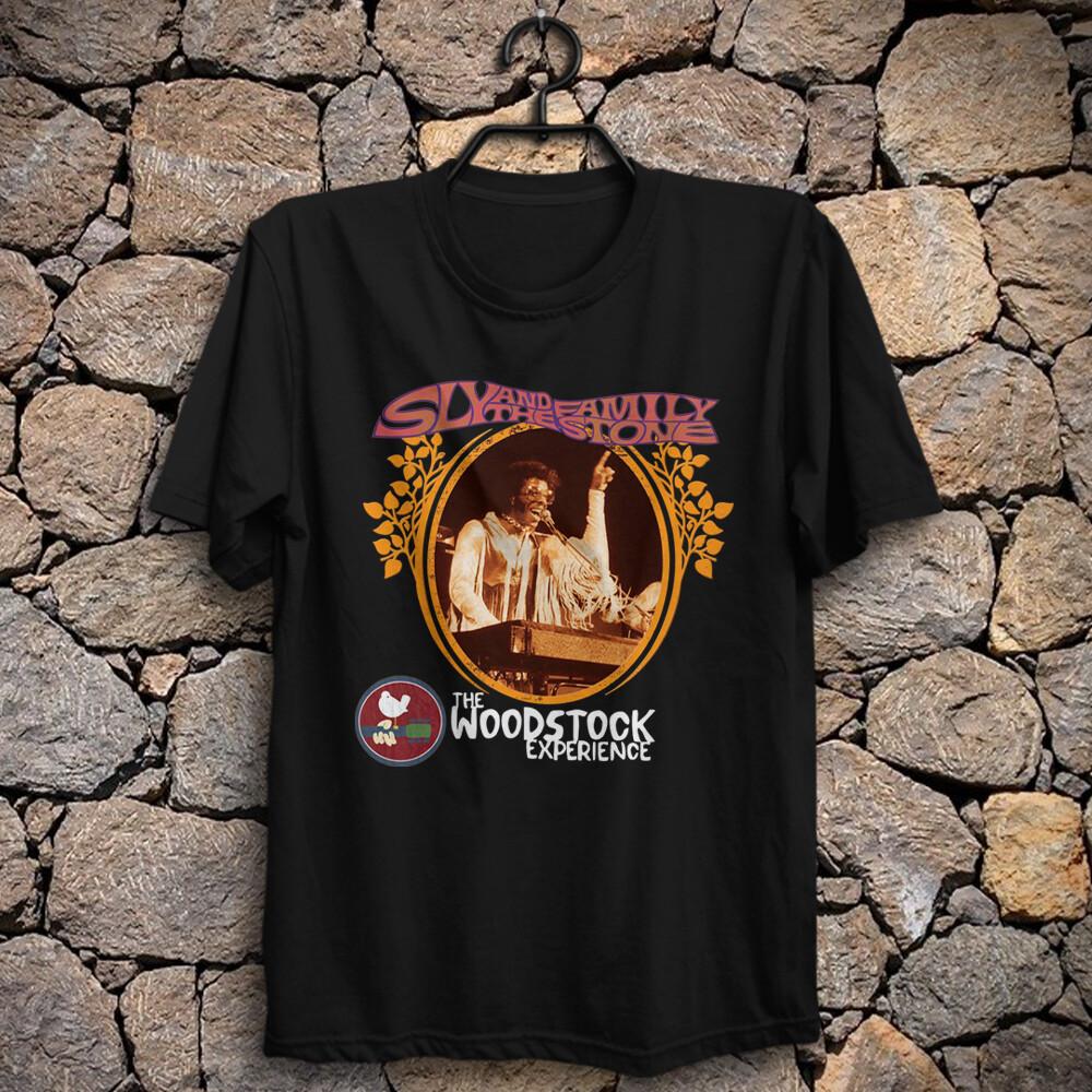 Love City Sly And The Family Stone Funk Soul The Woodstock Experience T Shirt Unisex T-Shirt S