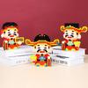 Chinesischer Gott des Reichtums Baustein Modell Lustig 3D DIY Puzzle Figur Zusammengebaute Magische Steine Spielzeug Für Kinder Weihnachtsgeschenk