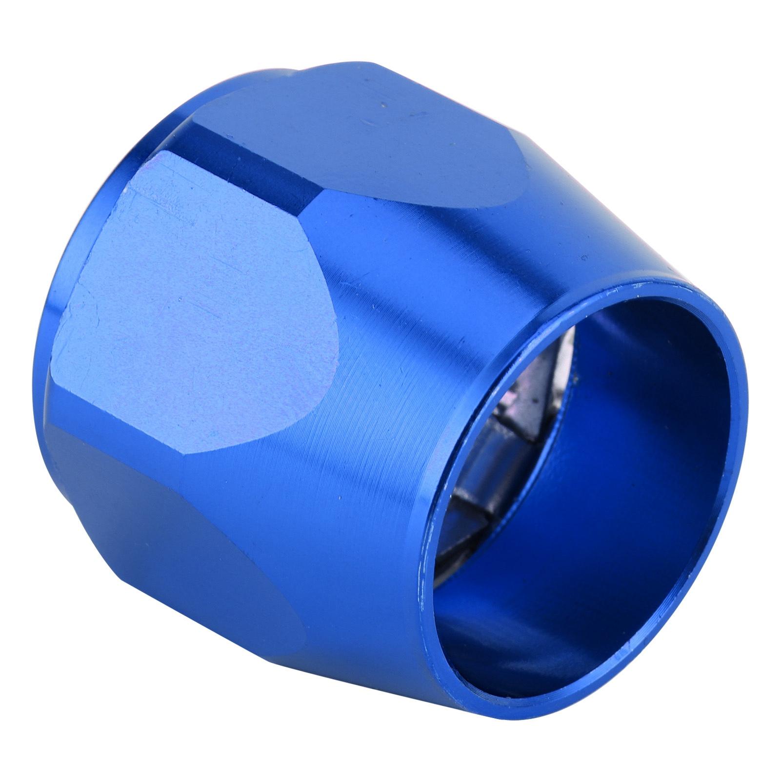 

Финишный зажим для шланга 12AN, соединитель, финишный зажим для топлива, масла, дизеля, газа, воздуха, гибкой трубки, синий синий