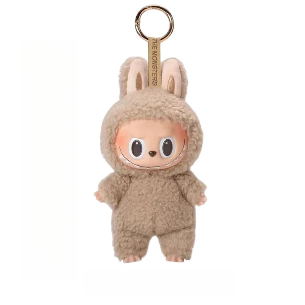 Cute Labubu The Monsters Box Toy Sweetheart Vinyl Doll Kawaii Backpack Pendant Decoration Plush Doll Clothes Gifts