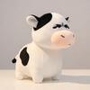 Cute Grassland Cow Plush Toy With Red Scarf For Kids And Adults Gifts