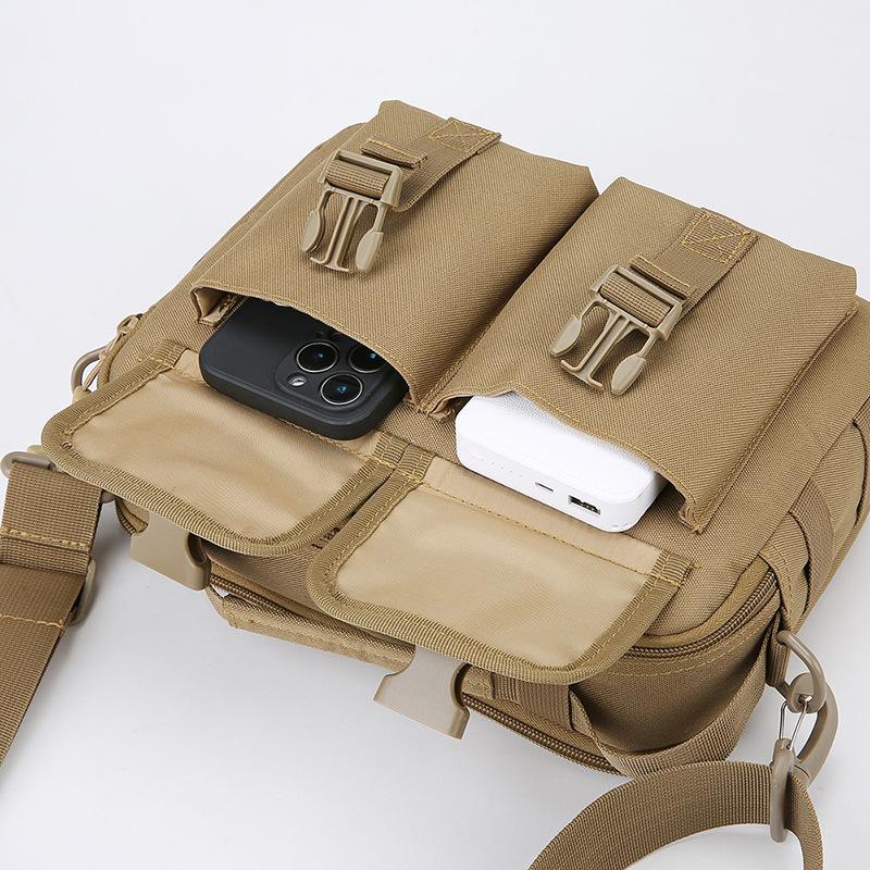 Multi-functional Outdoor Tactical Backpack Fanny USB Charging Messenger Bag One Shoulder Bag Camping Crossbody Bag