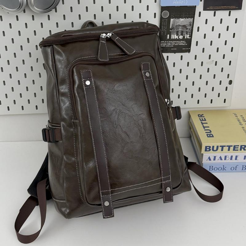 Schoolbag niche premium sense retro backpack women travel light backpack women 1011 new autumn retro commuter backpack