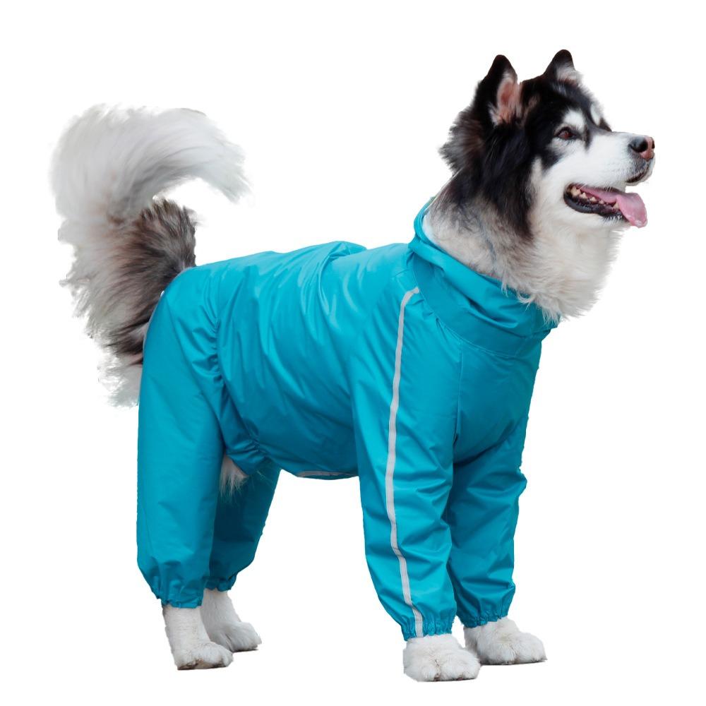 Regenmantel wasserdicht und schmutzabweisend Golden Retriever Alaska mittelgroßer und großer Hund Hunde-Regenmantel All-Inclusive-Stil