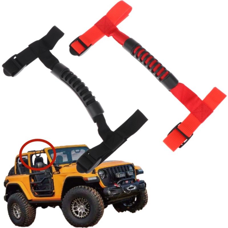 1Pcs Freedom Rubicon X Unlimited Roll Bar Grab Handles For 1995-2026 Jeep Wrangler YJ TJ JK JKU JL Sports Sahara
