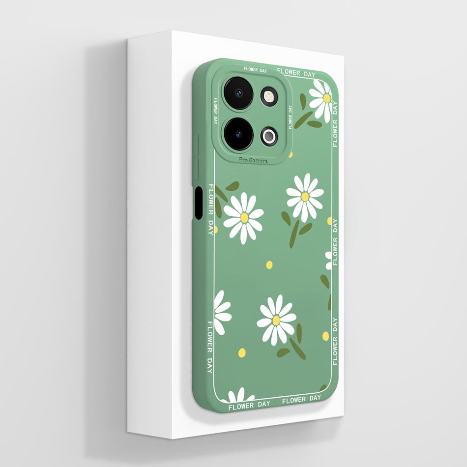 For Vivo Y28 4G 5G Case Simple Design Full Protection Back Cover For Vivo Y 28 Funda Soft Liquid Silicone Anti Drop Phone Shell