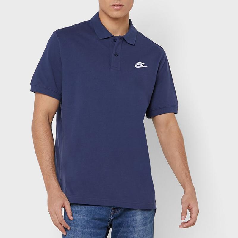 Nike Sportswear 'Midnight Navy/White' Polo Shirt CJ4456-410