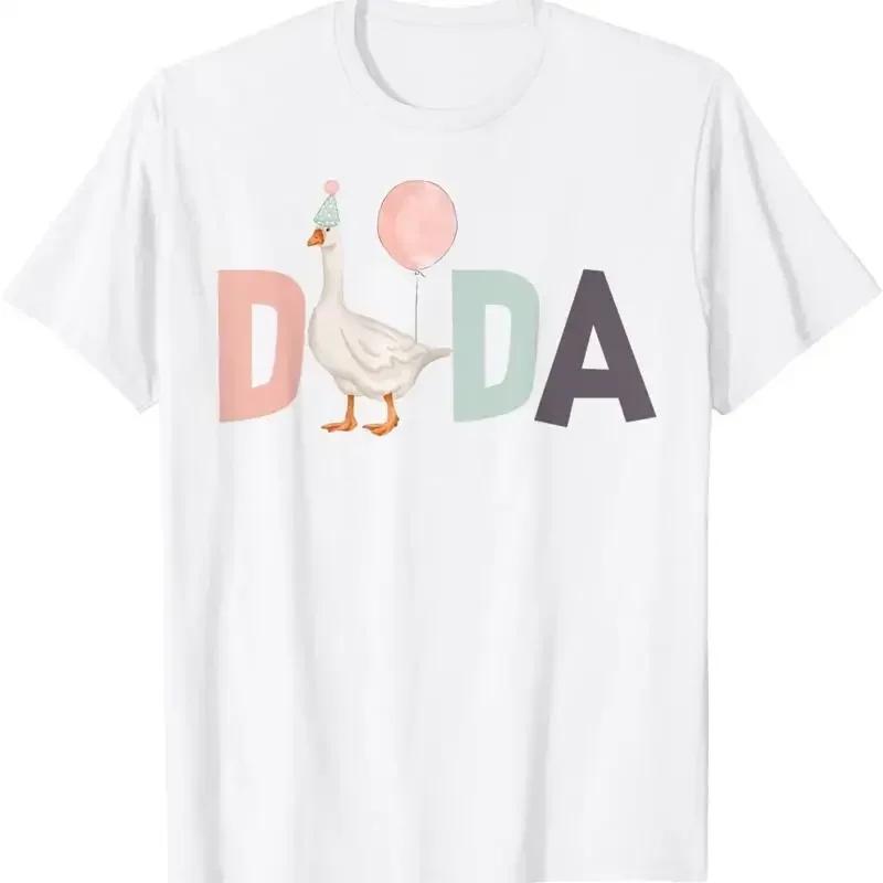 One Silly Goose Dada 1st First Birthday Family Matching T Shirt S разноцветный