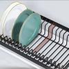 Flash Sale Dish Drying Rack Stainless Steel Storage Rack Adjustable Accessories Organizer Large Rust-Proof Dish Drainer With Ute