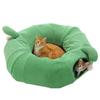 PAWZ Road Cat Tunnel Bed, Cat Toy, Large Donut, Round, Cactus, Flower, 3-Way Folding, Popular, Cute, Easy To Assembly, Easy To Store, Durable, Space-S