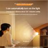 2pcs Magnetic Motion Sensor Nightlight with USB Charging Cable Walls LED Night Lights for Home Kitchen Hallway Bathroom Lighting