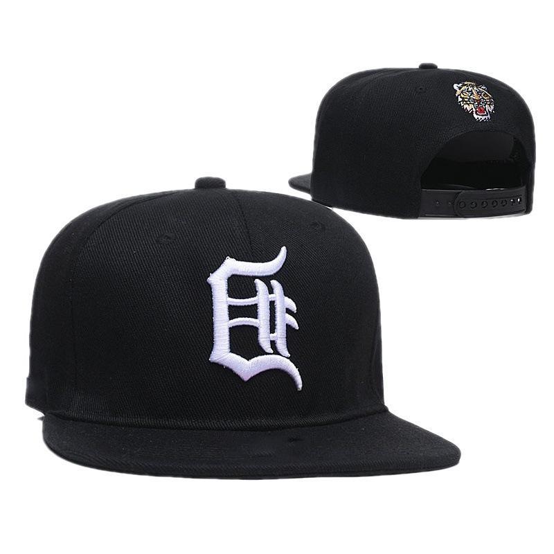 Detroit Tigers Tiger Team Unisex Trendy Duckbill Cap Korean-style embroidery Embroidered baseball cap
