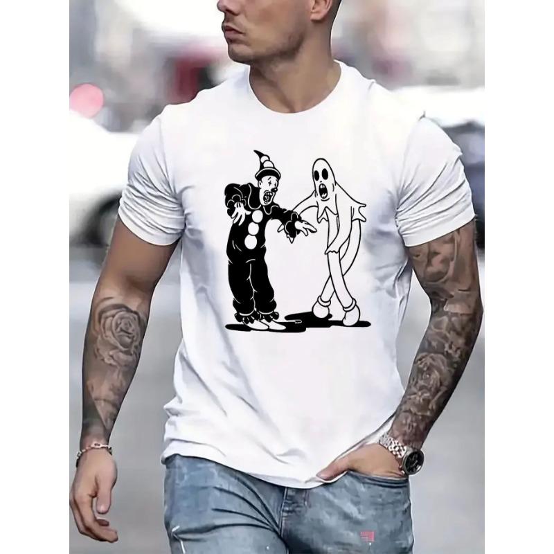 European Size Mens TShirt Comfortable Crew Neck Casual Cotton ShortSleeves Soft Breathable Top Menswear Tshirt Summer Spring Streetwear Cotton Fabric