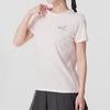 Skechers Fashion Sports Series Breathable Round Neck Pullover Short Sleeve T-Shirt Women Tops Light-Pink P225W302-00F2