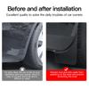 For Tesla Model 3 Model Y 2022 2023 Front and Rear Dedicated TPE Mudguard Car