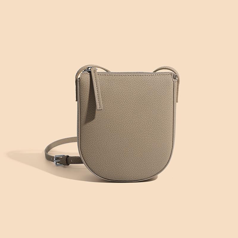 Genuine Leather Real Cowhide Women's Versatile Trendy Phe Bag Women Messenger Bag Small Shoulder Bags Crossbody Bags for Women