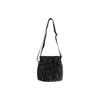 Fashionable Lightweight Crossbody Fabric Shoulder Bag Women Bags Black 091841-01