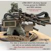 1/35 Resin Figure Unpainted Model Kit, United States Army Special Forces Gunner (1 Person) Unassembled and Unpainted GK, 1252T