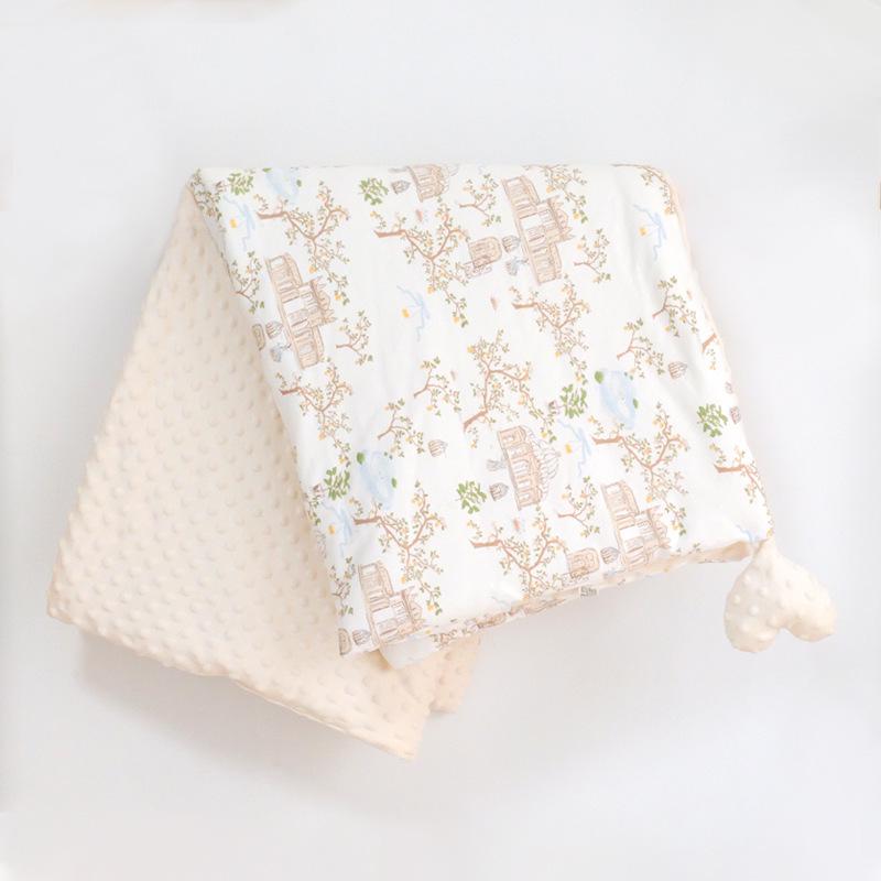 

Детское одеяло из соевого волокна: Мягкое, Успокаивающее Одеяло-Дуду и Пеленка для Новорожденных 110x140