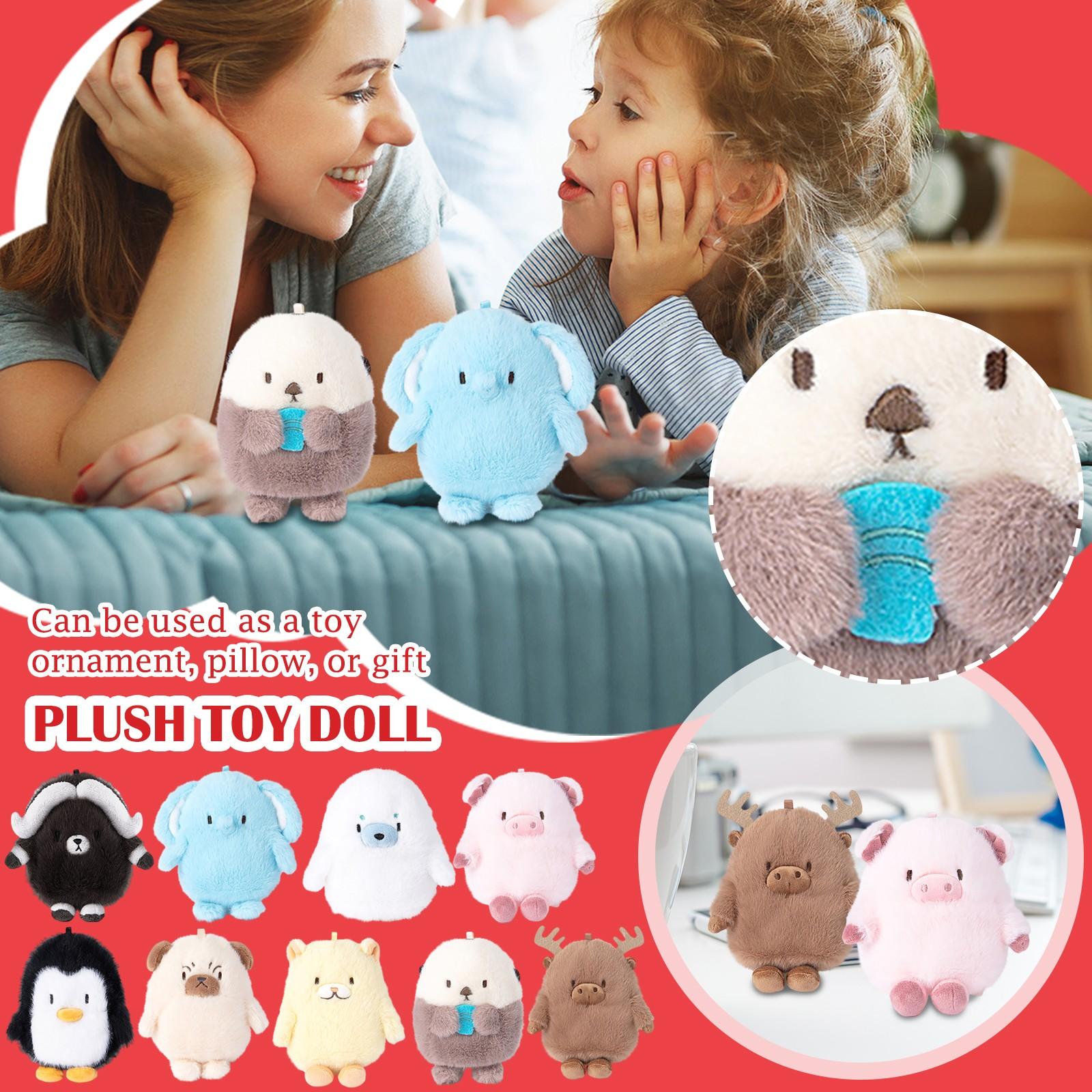 

Plush Toy Dolls, Cute Cartoon Table Ornaments, Delicate Hand Puppets, Birthday Gifts One Size