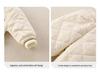 Baby Boys' Autumn/Winter Quilted Cotton Two-Piece Set: Warm Jacket and Pants