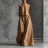 New Summer Loose Sleeveless Top Two-Piece Set