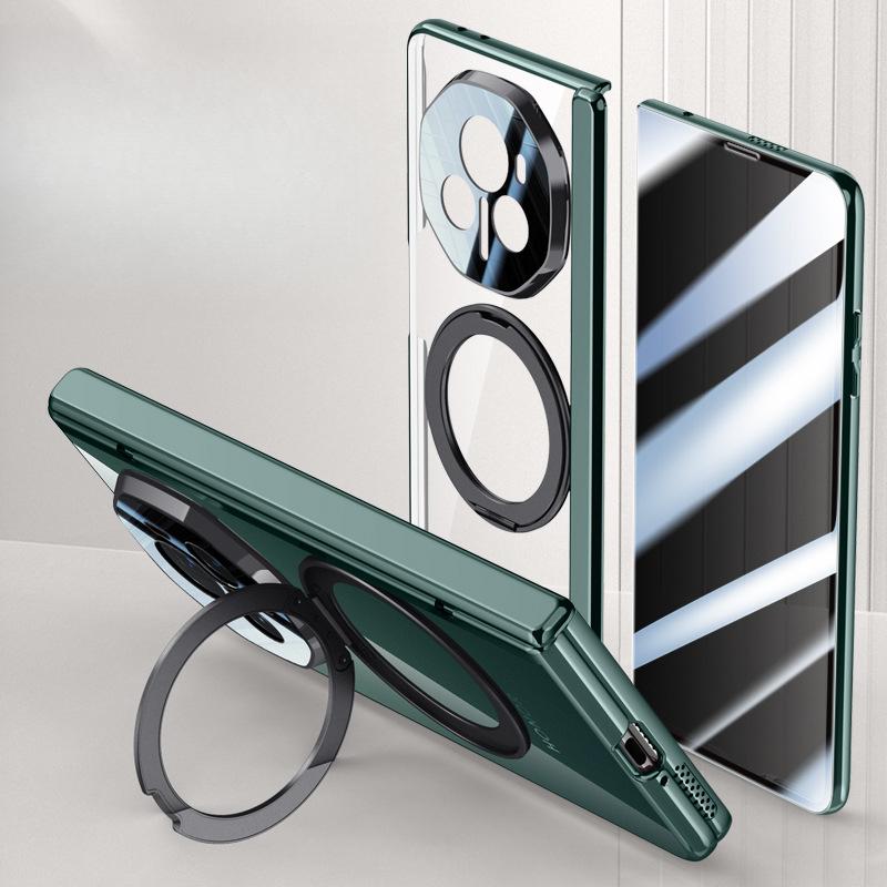 Suitable for Honor Magic V3 Mobile Phone Case Film Integrated Anti-fall Rotating Bracket Full-inclusive Hinge Spring Creative Shell