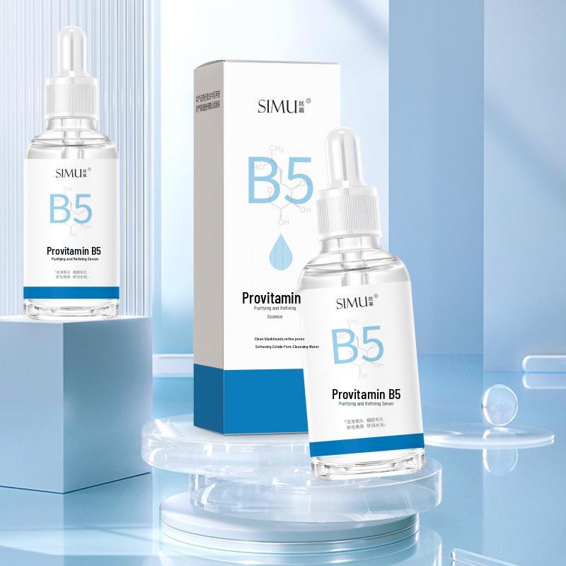 Silk Screen Vitamin B5 Essence for Blackhead Removal, Pore Tightening, and Hydration