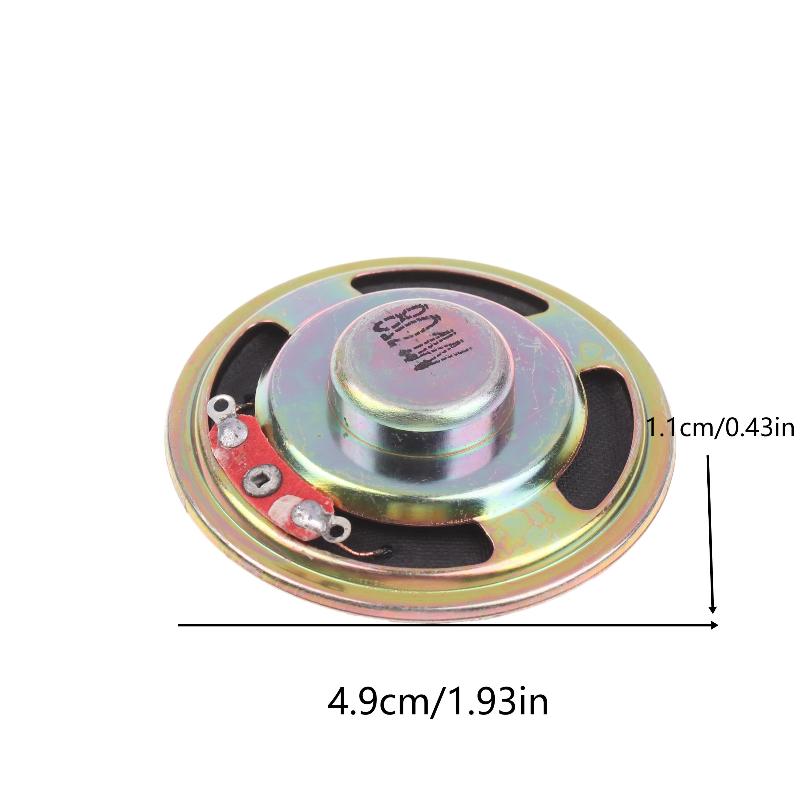 1/3/5Pcs High Quality Mini Ultra-Thin Speaker 1W 80Hm 8R1W Acoustic Loudspeaker For Arduino Diy Electronics Projects