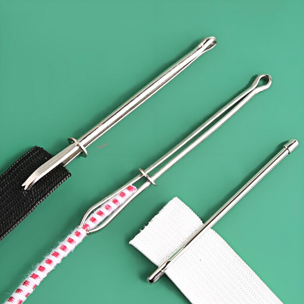 Threading Tool for Sewing Diy Sewing Accessories Stainless Steel Drawstring Threader Tool Set for Diy Sewing for Hoodies