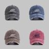 Baseball Cap Men Waterwashed Vintage Cotton Wide Brim For Casual Spring Summer