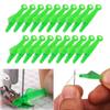 ABJI-Fish Mouth Sewing Machine Needle Threader, 2026 Upgrade Automatic Sewing Needle Threader Tool,100PCS