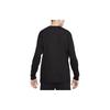 Nike ACG Logo Print Ribbed Crew Neck Long Sleeve T-Shirt Men Tops Black FQ3729-010