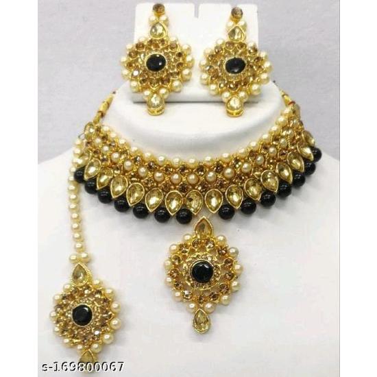 

Стильное позолоченное ожерелье из искусственного кундана с шипами Болливуда, модное индийское свадебное ювелирное ожерелье