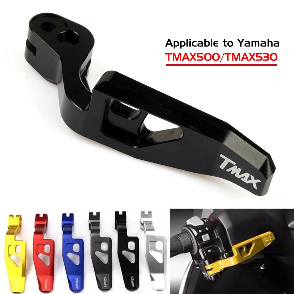 Pro yamaha TMAX 500 2008-2011 TMAX 530 2012 2013 2014 2015 2016 XP530 červená motocyklová hliníková páka parkovací brzdy jedna