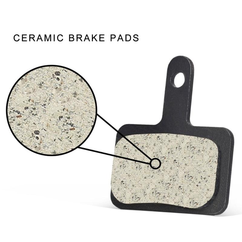 1/2pcs Bicycles Disc Brake Pad Wear Resistant Resin Cycling Brake Pads Road Bike Hydraulic Disc Brake Pads Enduring