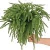 12pcs Plastic Plant Artificial Pine Branches Flower Arrangement Accessories  Home Decoration