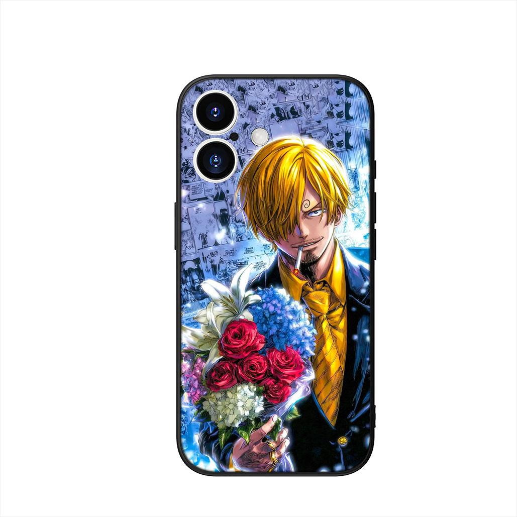 

ONE Sanji PIECES Luffy Roronoa Zoro Cover Phone Case for Xiaomi Redmi Note 14 12 13 ProPlus A3 Pro Plus 12C 13C 14C 5G Redmi Note 12S