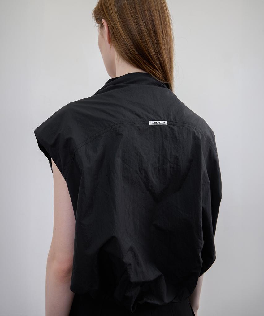 Levar Cool Breeze Sleeveless Anorak - Black