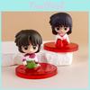 Q Version Inuyasha Figure Set Kagome Sesshomaru Kikyo Miroku Handmade Model Miniature Toy