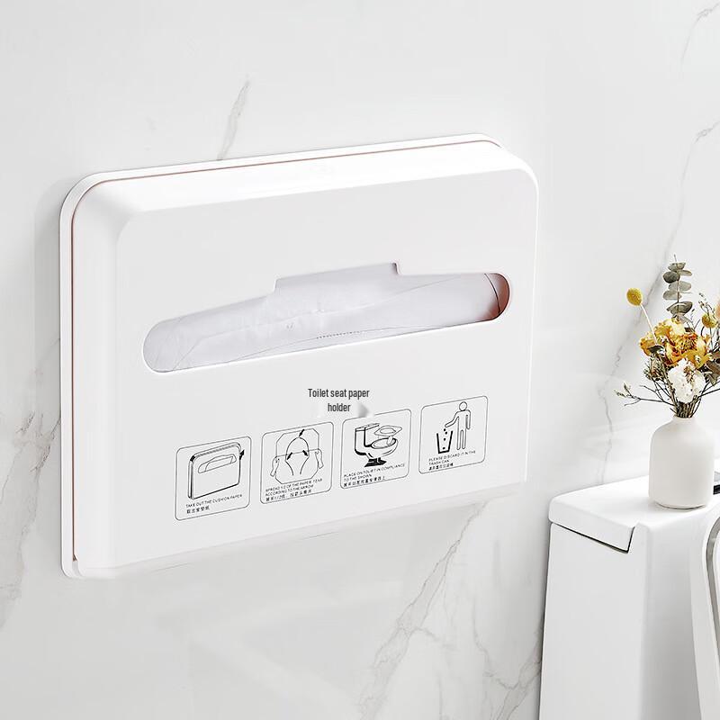 Ice Crystal Flower BJH-1132 No-Drill Toilet Seat Cover Dispenser