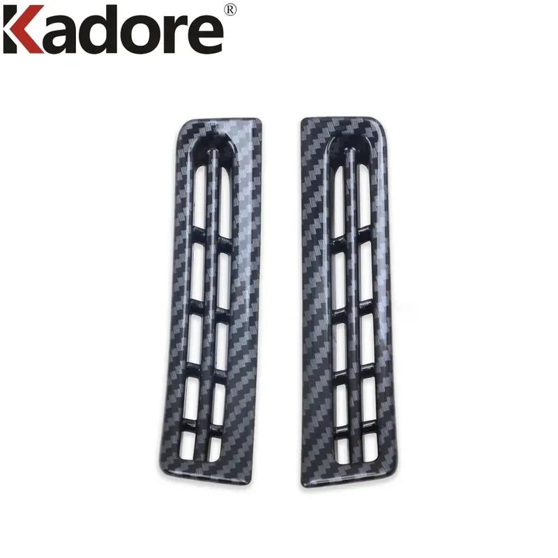 For Hyundai Tucson NX4 - 2024 Carbon Fiber Car Front A Pillar Air Condition Vent Outlet Cover Trim Interior Accessories